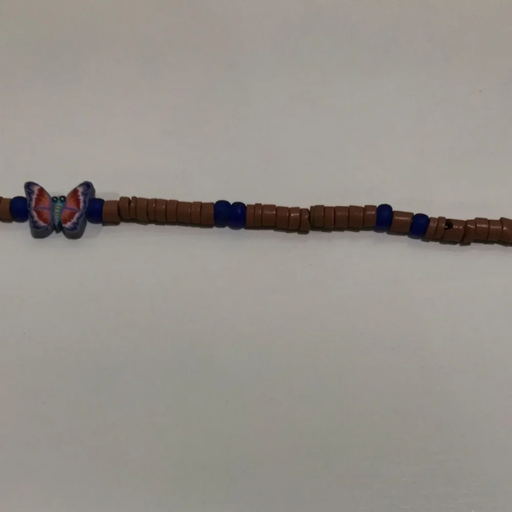 Bohemian Butterfly🦋🦋🦋Beaded Artisan Necklace - Picture 8 of 9